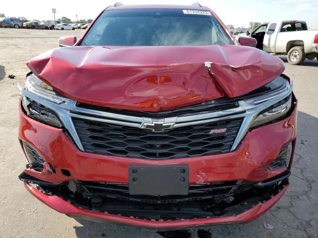 3GNAXWEG5PS130889 - 2023 CHEVROLET EQUINOX RS RED photo 5