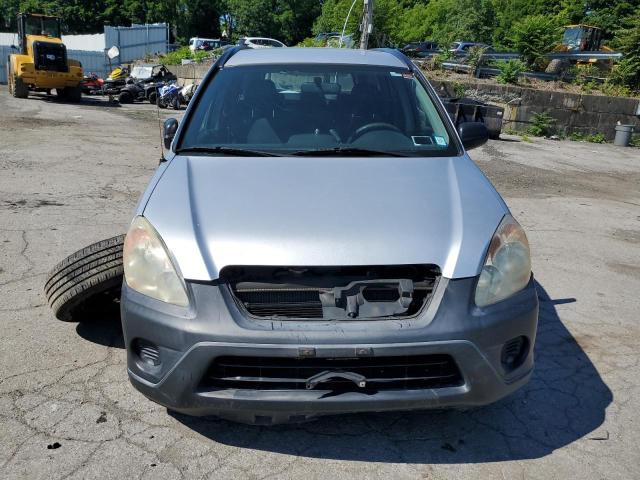 SHSRD785X6U408206 - 2006 HONDA CR-V LX SILVER photo 5