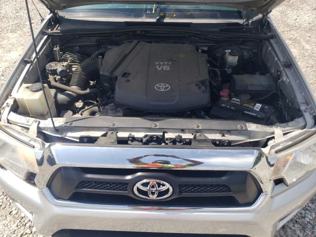 3TMJU4GNXCM137515 - 2012 TOYOTA TACOMA DOUBLE CAB PRERUNNER SILVER photo 11