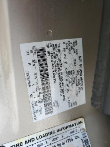 1FMFU16507LA96739 - 2007 FORD EXPEDITION XLT BEIGE photo 13