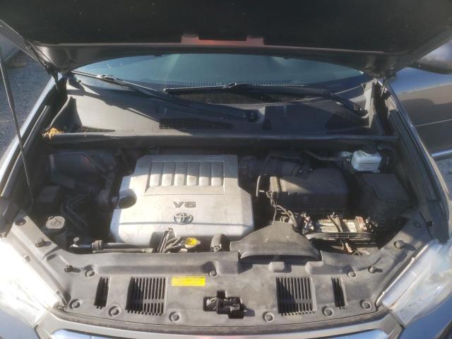 5TDBK3EH1CS094829 - 2012 TOYOTA HIGHLANDER BASE GRAY photo 12