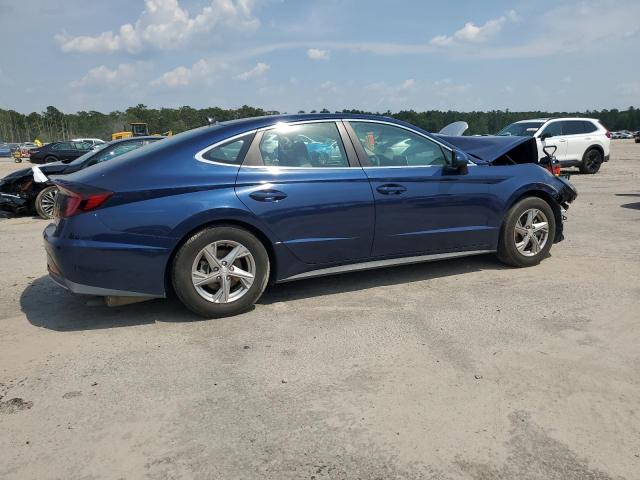 5NPEG4JAXMH077595 - 2021 HYUNDAI SONATA SE BLUE photo 3