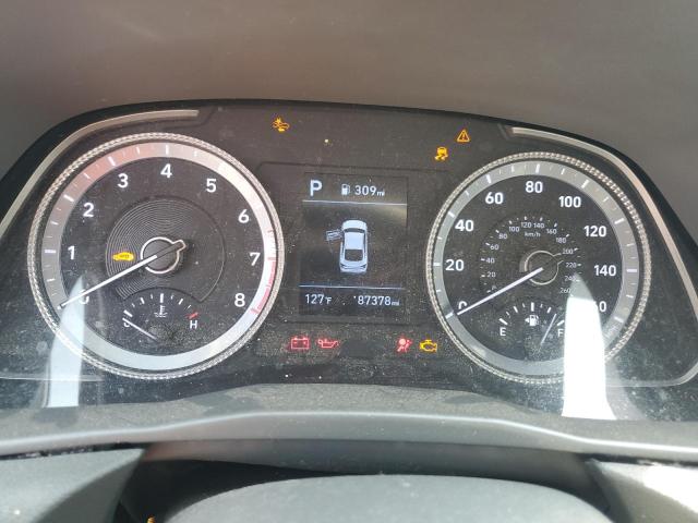 5NPEG4JAXMH077595 - 2021 HYUNDAI SONATA SE BLUE photo 9