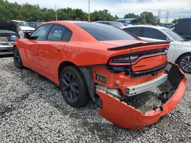 2C3CDXBG9MH519865 - 2021 DODGE CHARGER SXT ORANGE photo 2