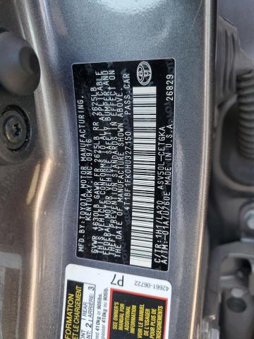 4T1BF1FK0HU327150 - 2017 TOYOTA CAMRY LE GRAY photo 12