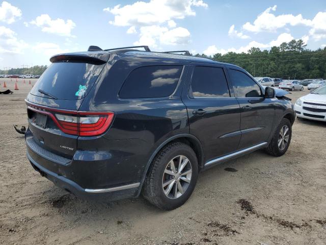 1C4RDHDG7GC314836 - 2016 DODGE DURANGO LIMITED BLACK photo 3