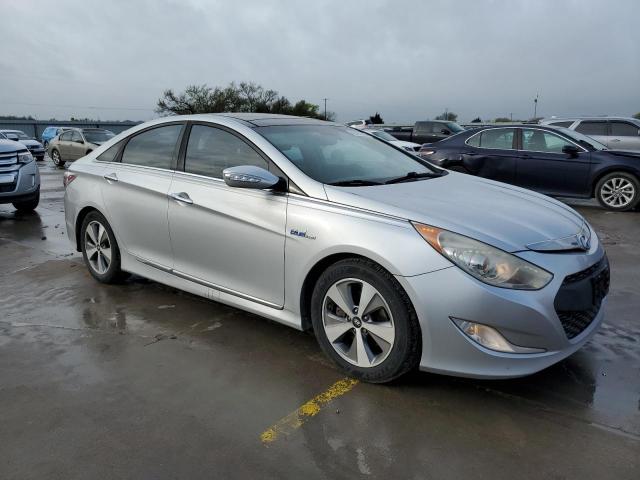 KMHEC4A49BA018897 - 2011 HYUNDAI SONATA HYBRID SILVER photo 4