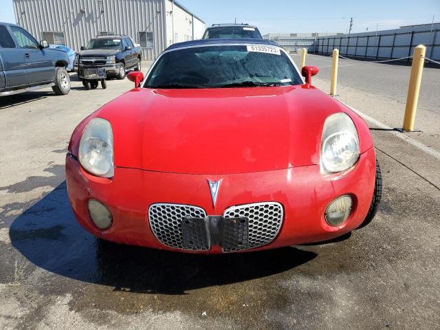 1G2MB33B56Y105240 - 2006 PONTIAC SOLSTICE RED photo 5