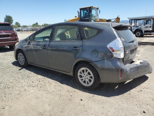 JTDZN3EUXD3213192 - 2013 TOYOTA PRIUS V GRAY photo 2