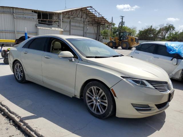 3LN6L2G9XER818436 - 2014 LINCOLN MKZ WHITE photo 4