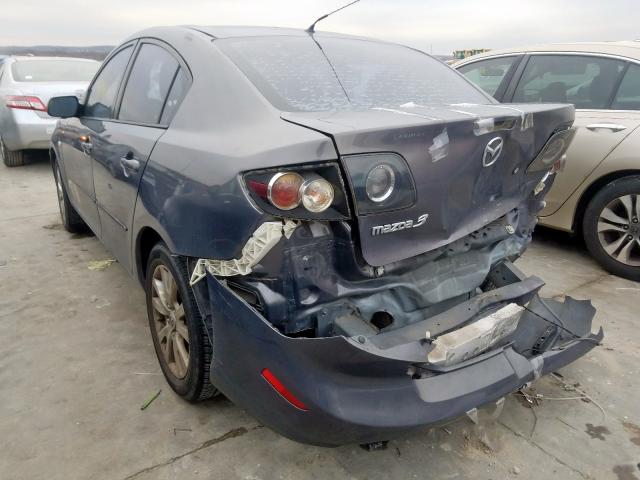 JM1BK12G381846325 - 2008 MAZDA 3 I  photo 3