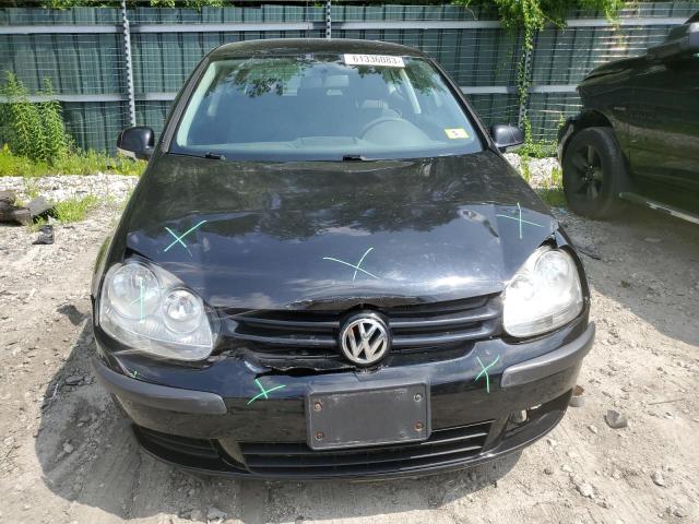 WVWBS71K57W220303 - 2007 VOLKSWAGEN RABBIT BLACK photo 5