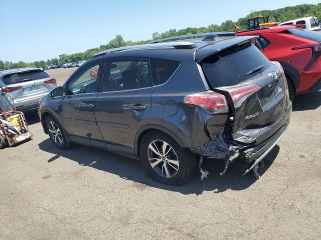JTMRFREV9GJ081843 - 2016 TOYOTA RAV4 XLE GRAY photo 2