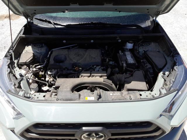 2T3J1RFV5MW185740 - 2021 TOYOTA RAV4 ADVENTURE GRAY photo 11