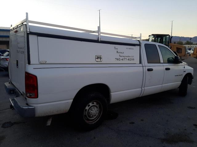 3D7KR28D26G221191 - 2006 DODGE RAM 2500 ST WHITE photo 3
