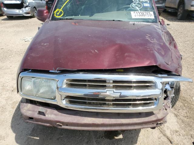 2CNBJ634X36911418 - 2003 CHEVROLET TRACKER LT RED photo 11