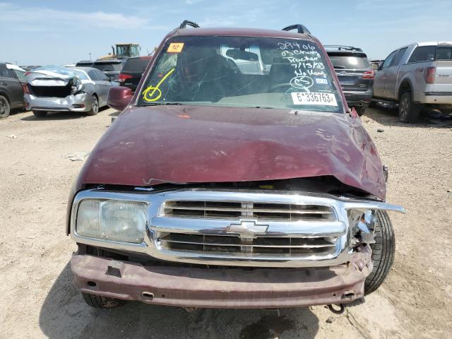 2CNBJ634X36911418 - 2003 CHEVROLET TRACKER LT RED photo 5