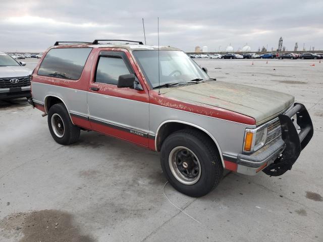 1GNCS18Z0M0111967 - 1991 CHEVROLET BLAZER S10 RED photo 4