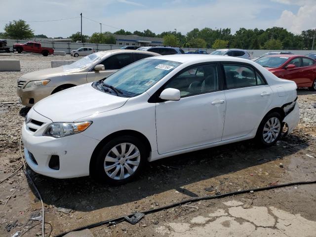 2T1BU4EE5CC871124 - 2012 TOYOTA COROLLA BASE WHITE photo 1