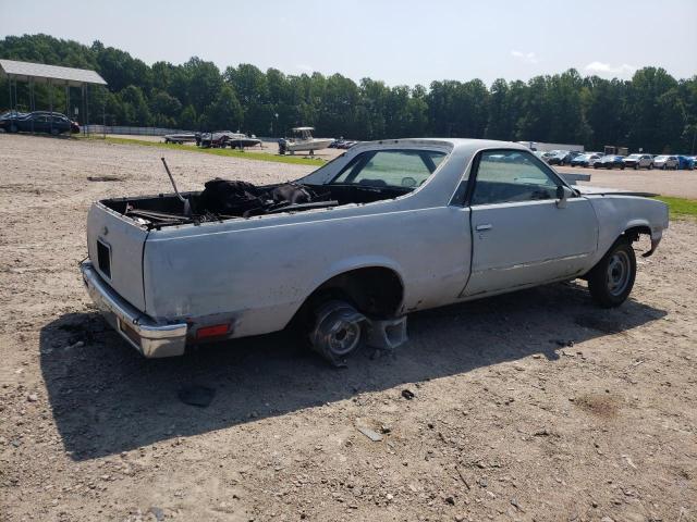 1GCCW80H3ER169724 - 1984 CHEVROLET EL CAMINO GRAY photo 3