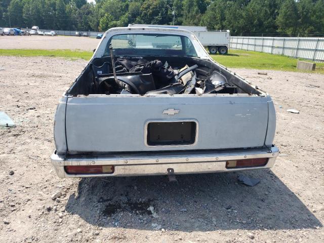 1GCCW80H3ER169724 - 1984 CHEVROLET EL CAMINO GRAY photo 6