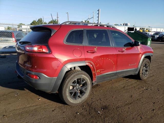 1C4PJMBS4HW639539 - 2017 JEEP CHEROKEE TRAILHAWK 栗色 照片 3