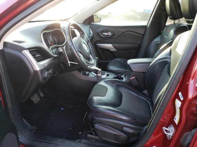 1C4PJMBS4HW639539 - 2017 JEEP CHEROKEE TRAILHAWK 栗色 照片 7