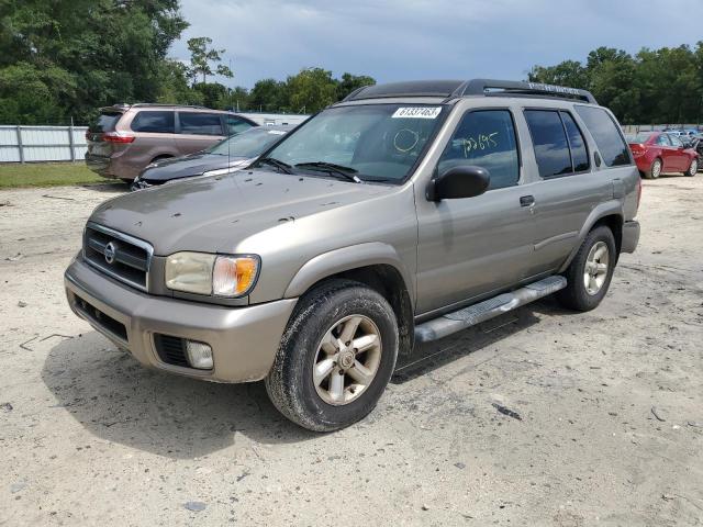 JN8DR09X64W801109 - 2004 NISSAN PATHFINDER LE GRAY photo 1