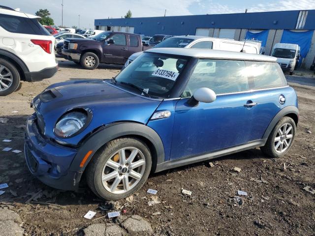 WMWSV3C53DT479342 - 2013 MINI COOPER S BLUE photo 1