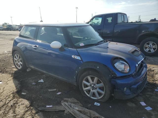 WMWSV3C53DT479342 - 2013 MINI COOPER S BLUE photo 4