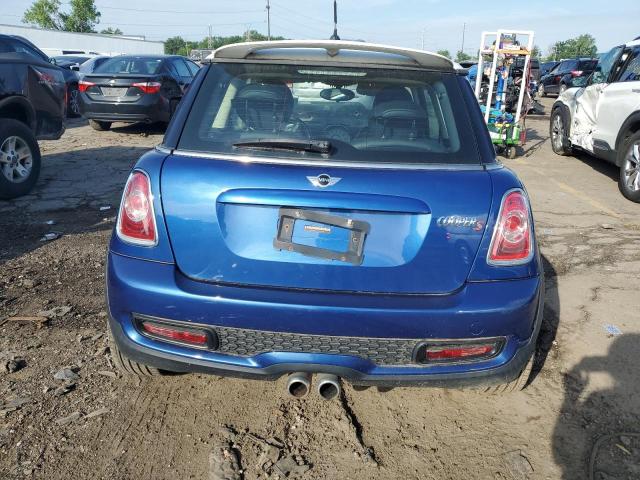 WMWSV3C53DT479342 - 2013 MINI COOPER S BLUE photo 6
