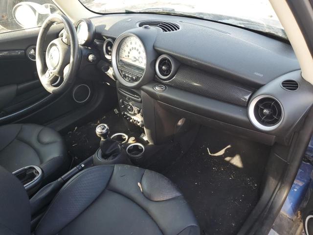 WMWSV3C53DT479342 - 2013 MINI COOPER S BLUE photo 8