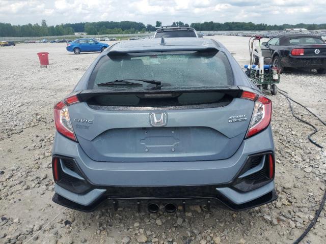 SHHFK7H96LU201499 - 2020 HONDA CIVIC SPORT TOURING BLUE photo 6