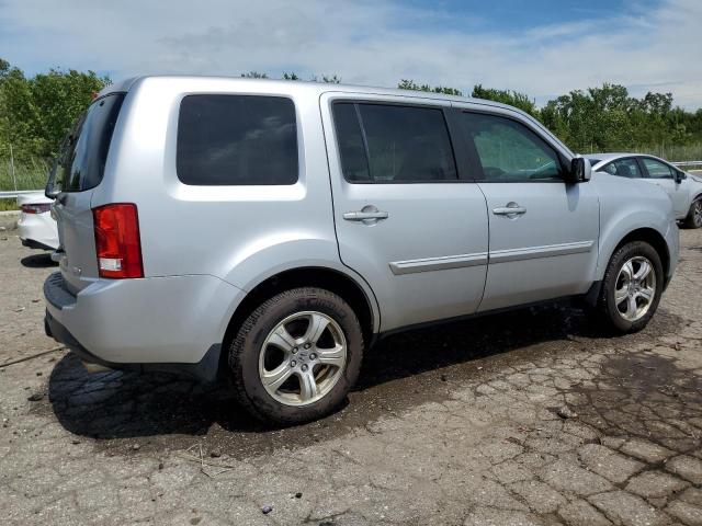 5FNYF4H57DB040396 - 2013 HONDA PILOT EXL SILVER photo 3