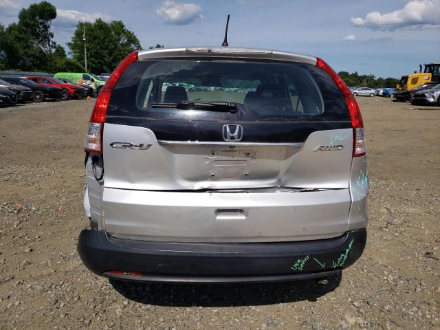 2HKRM4H37EH650505 - 2014 HONDA CR-V LX SILVER photo 6