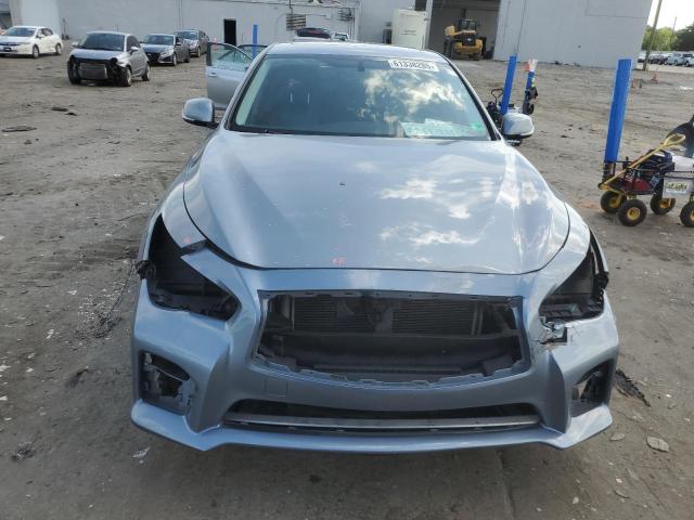 JN1BV7AR9EM706094 - 2014 INFINITI Q50 BASE Күміс фото 5