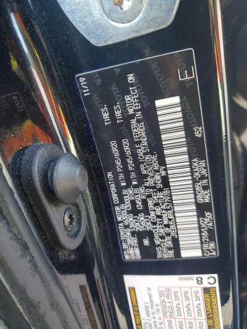 JTEBU5JR9L5779781 - 2020 TOYOTA 4RUNNER SR5/SR5 PREMIUM BLACK photo 13