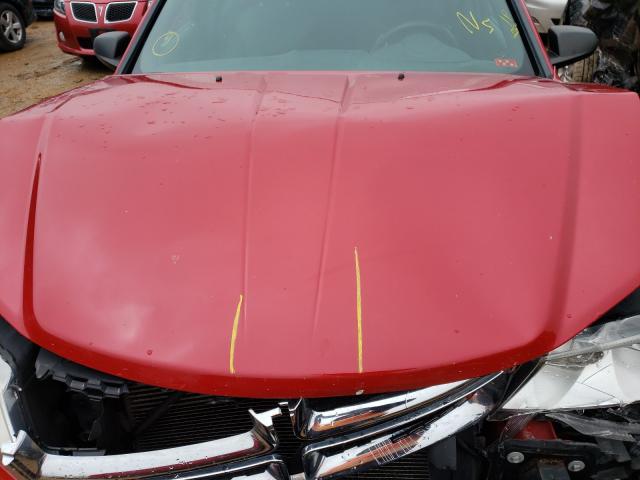 1C3CDZAB0DN753501 - 2013 DODGE AVENGER SE RED photo 7