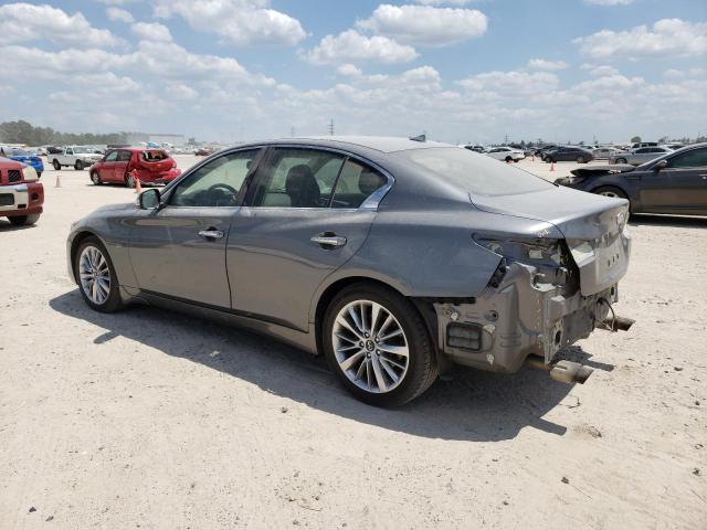 JN1EV7AP1JM356563 - 2018 INFINITI Q50 LUXE GRAY photo 2