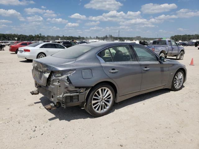 JN1EV7AP1JM356563 - 2018 INFINITI Q50 LUXE GRAY photo 3