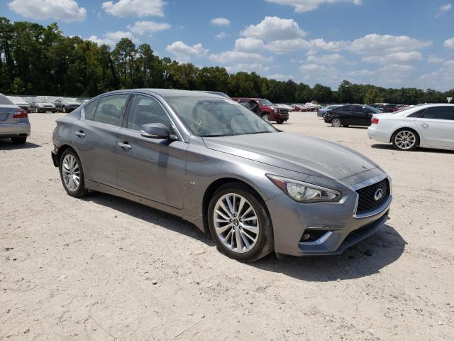 JN1EV7AP1JM356563 - 2018 INFINITI Q50 LUXE GRAY photo 4