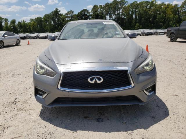 JN1EV7AP1JM356563 - 2018 INFINITI Q50 LUXE GRAY photo 5