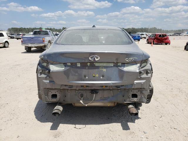 JN1EV7AP1JM356563 - 2018 INFINITI Q50 LUXE GRAY photo 6