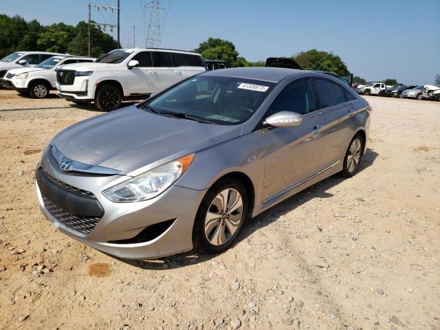 KMHEC4A4XDA073975 - 2013 HYUNDAI SONATA HYBRID GRAY photo 1