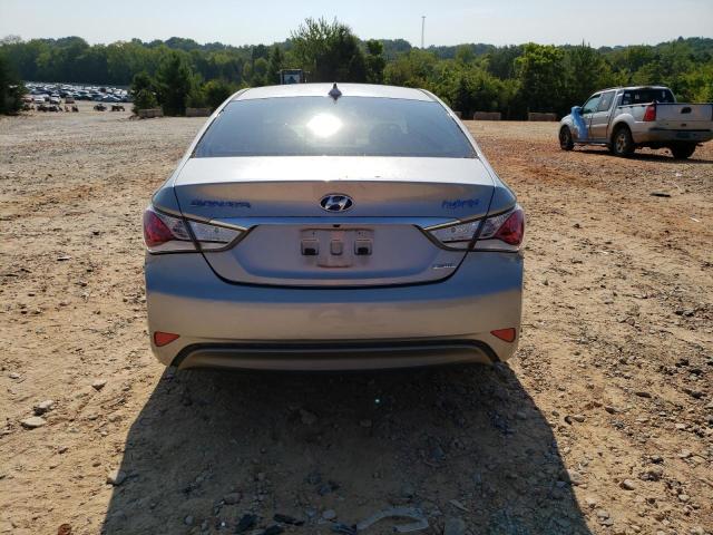 KMHEC4A4XDA073975 - 2013 HYUNDAI SONATA HYBRID GRAY photo 6