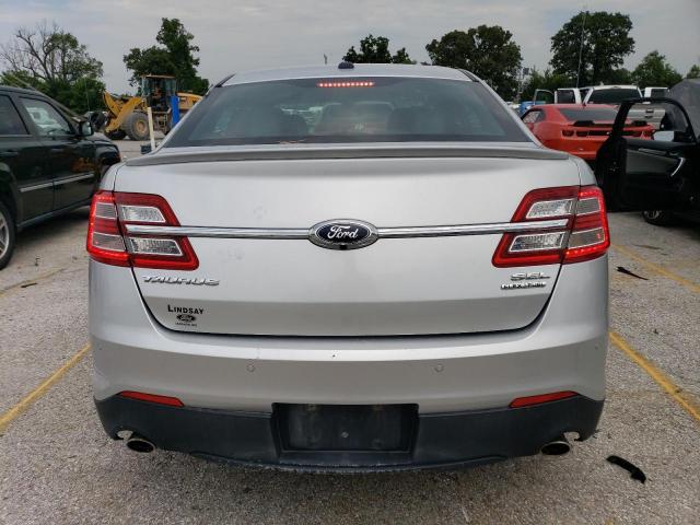 1FAHP2E86EG115134 - 2014 FORD TAURUS SEL SILVER photo 6