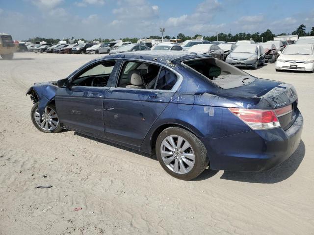 1HGCP2F84BA055762 - 2011 HONDA ACCORD EXL BLUE photo 2