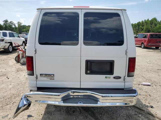 1FBSS3BL5DDA64548 - 2013 FORD ECONOLINE E350 SUPER DUTY WAGON WHITE photo 6