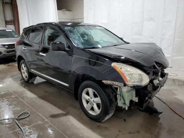 JN8AS5MT8DW512919 - 2013 NISSAN ROGUE S BLACK photo 4