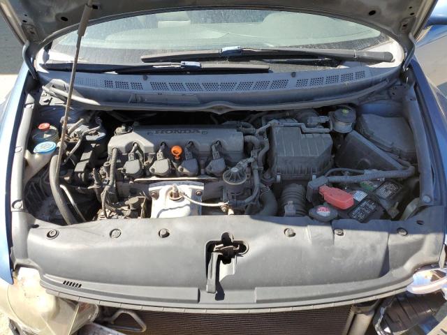 1HGFA16858L013963 - 2008 HONDA CIVIC EX Կապույտ լուսանկար 11